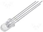 Светодиод 5мм трицветен OSTA5131A-C LED 5mm RGB 2180/5800/3000mcd 30° Производител OPTOSUPPLY